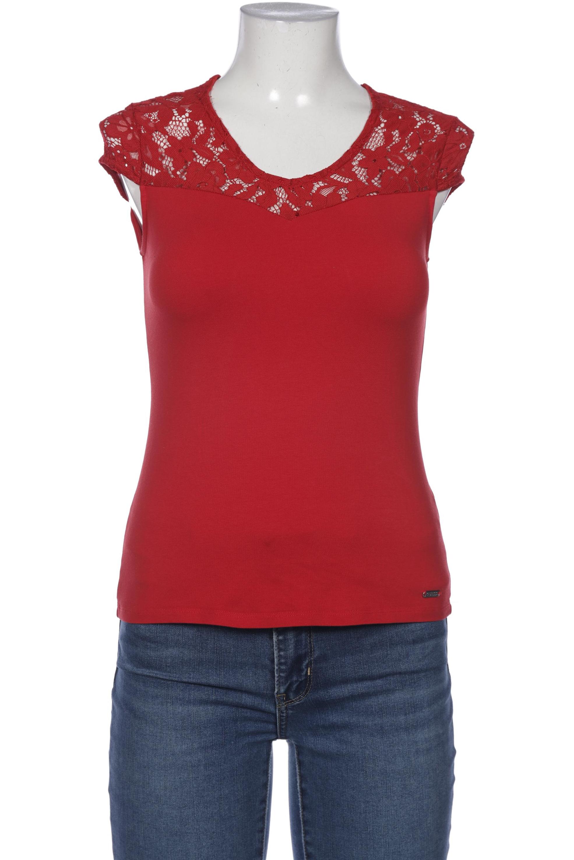 

Guess Damen T-Shirt, rot, Gr. 36