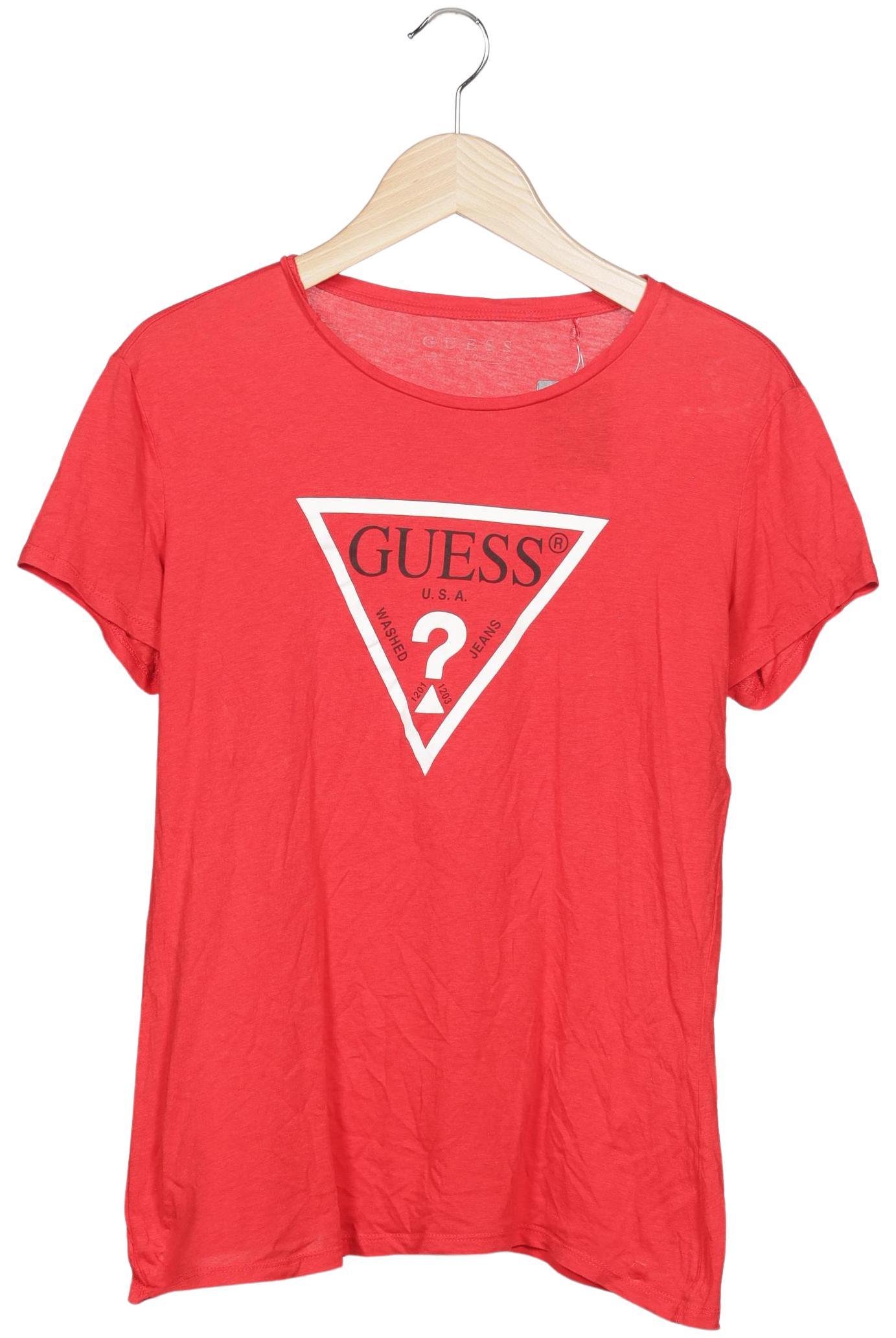 

Guess Damen T-Shirt, rot, Gr. 44