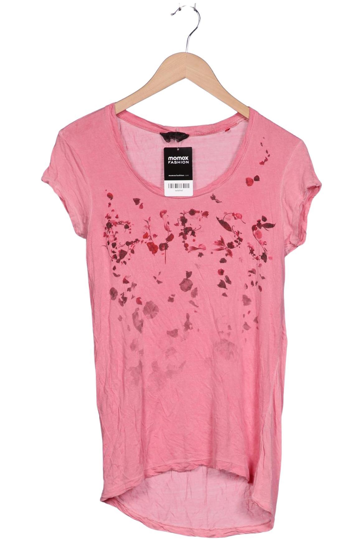 

Guess Damen T-Shirt, pink, Gr. 38