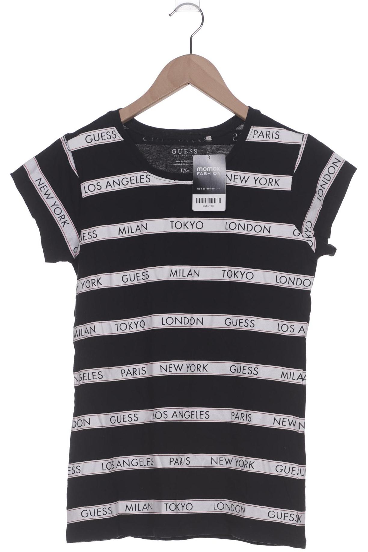 

Guess Damen T-Shirt, schwarz, Gr. 42