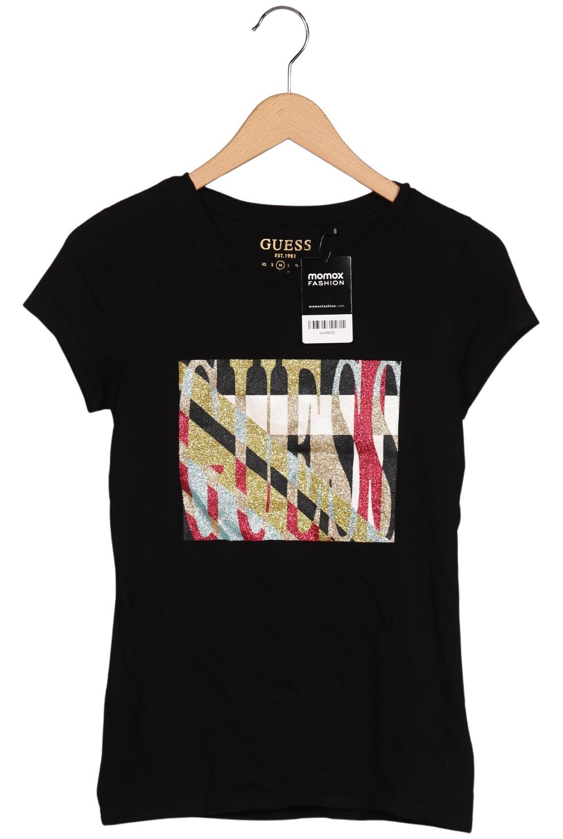 

Guess Damen T-Shirt, schwarz, Gr. 38