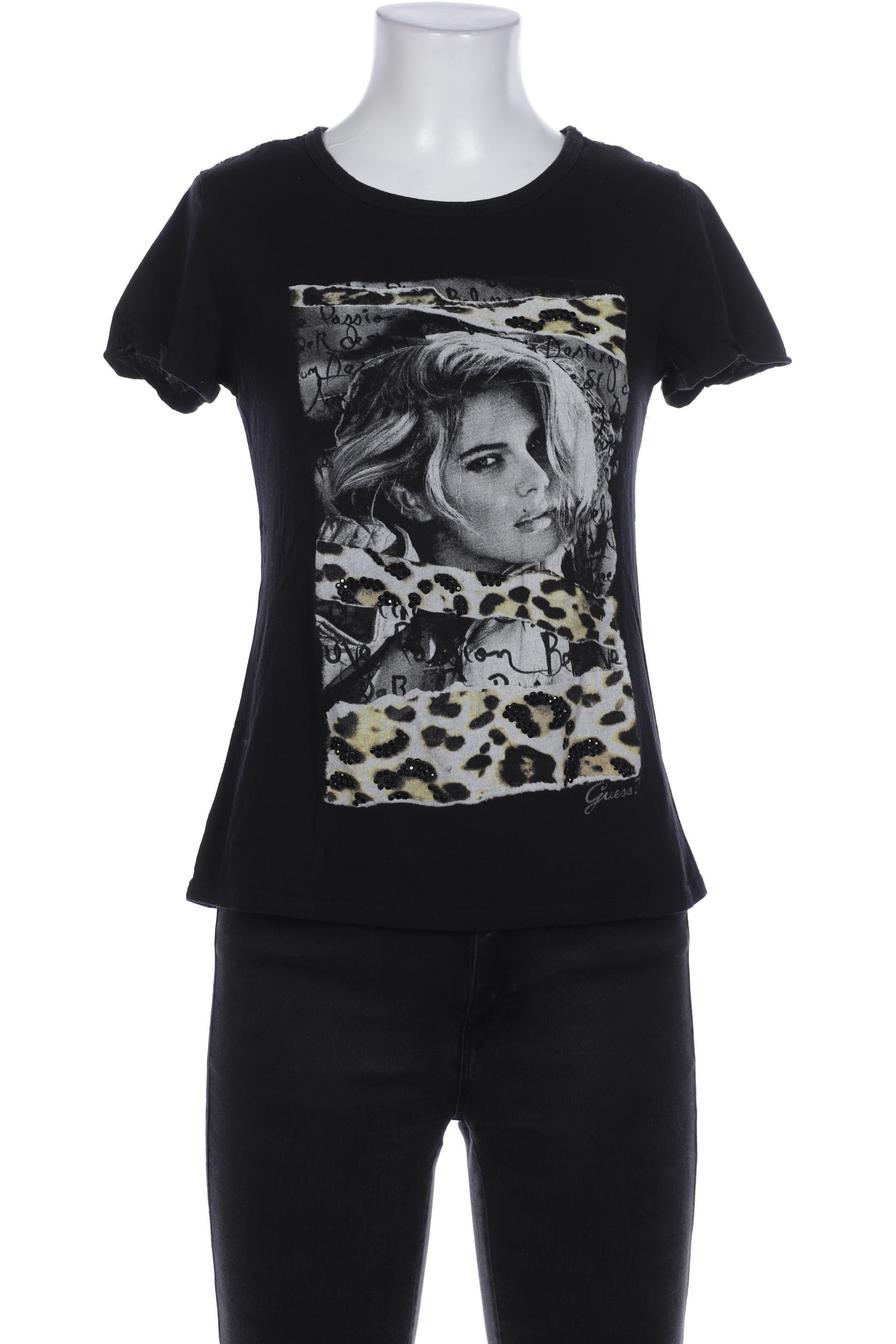 

Guess Damen T-Shirt, schwarz, Gr. 36