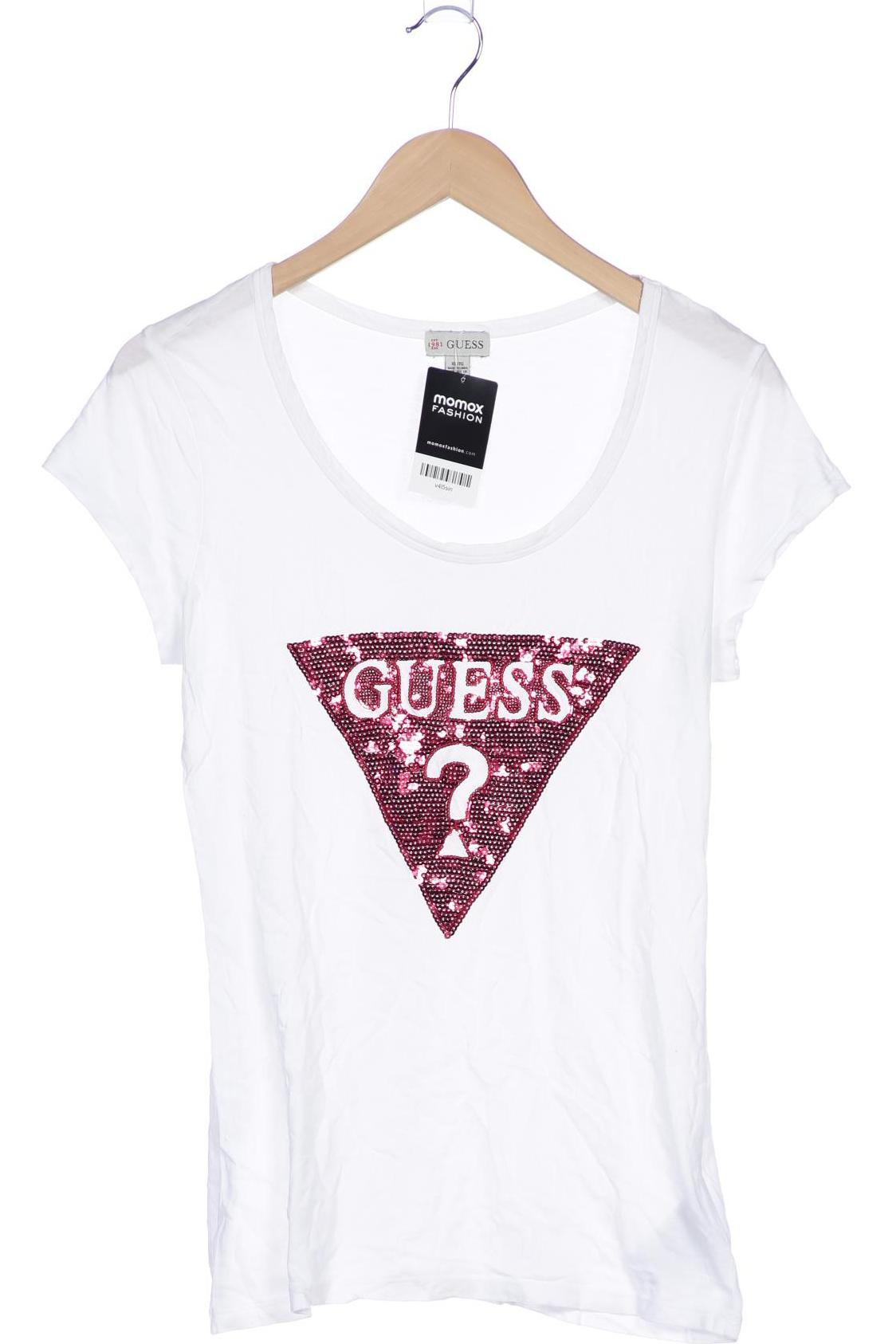 

Guess Damen T-Shirt, weiß, Gr. 46