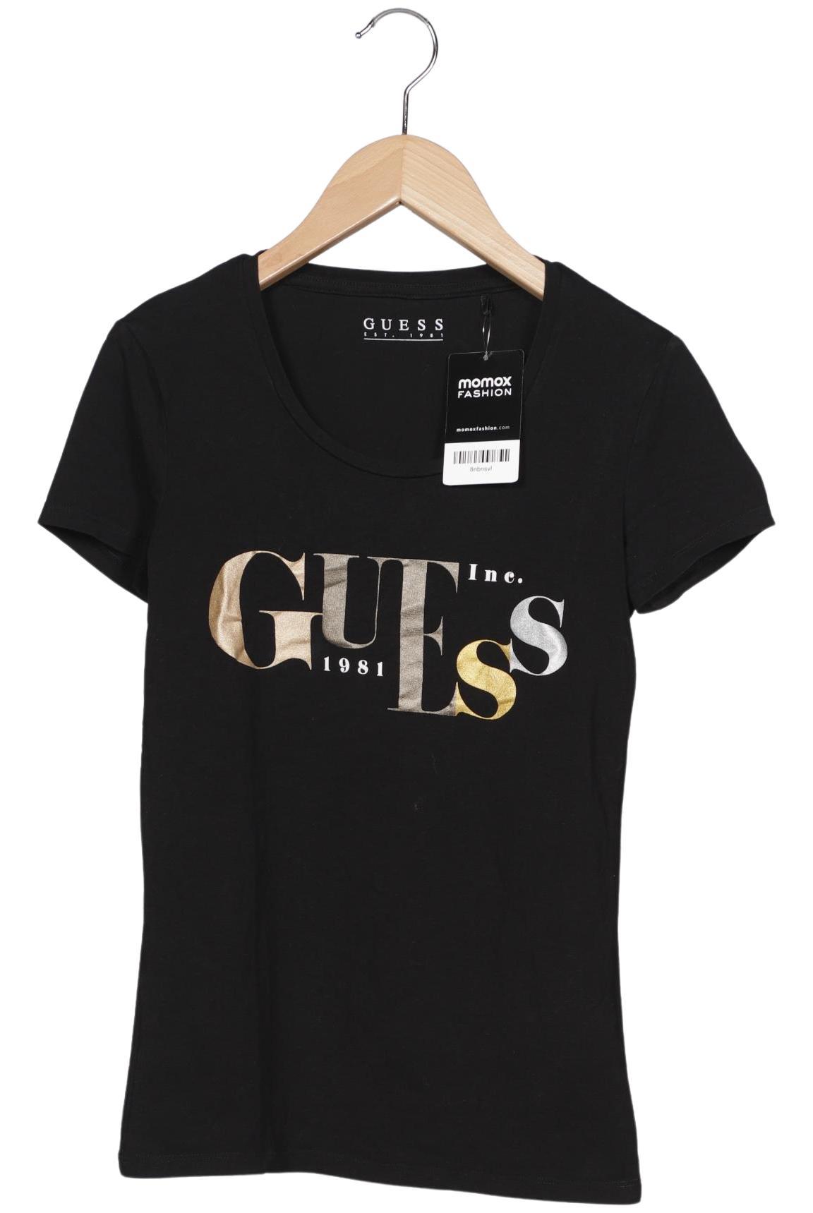 

Guess Damen T-Shirt, schwarz, Gr. 40