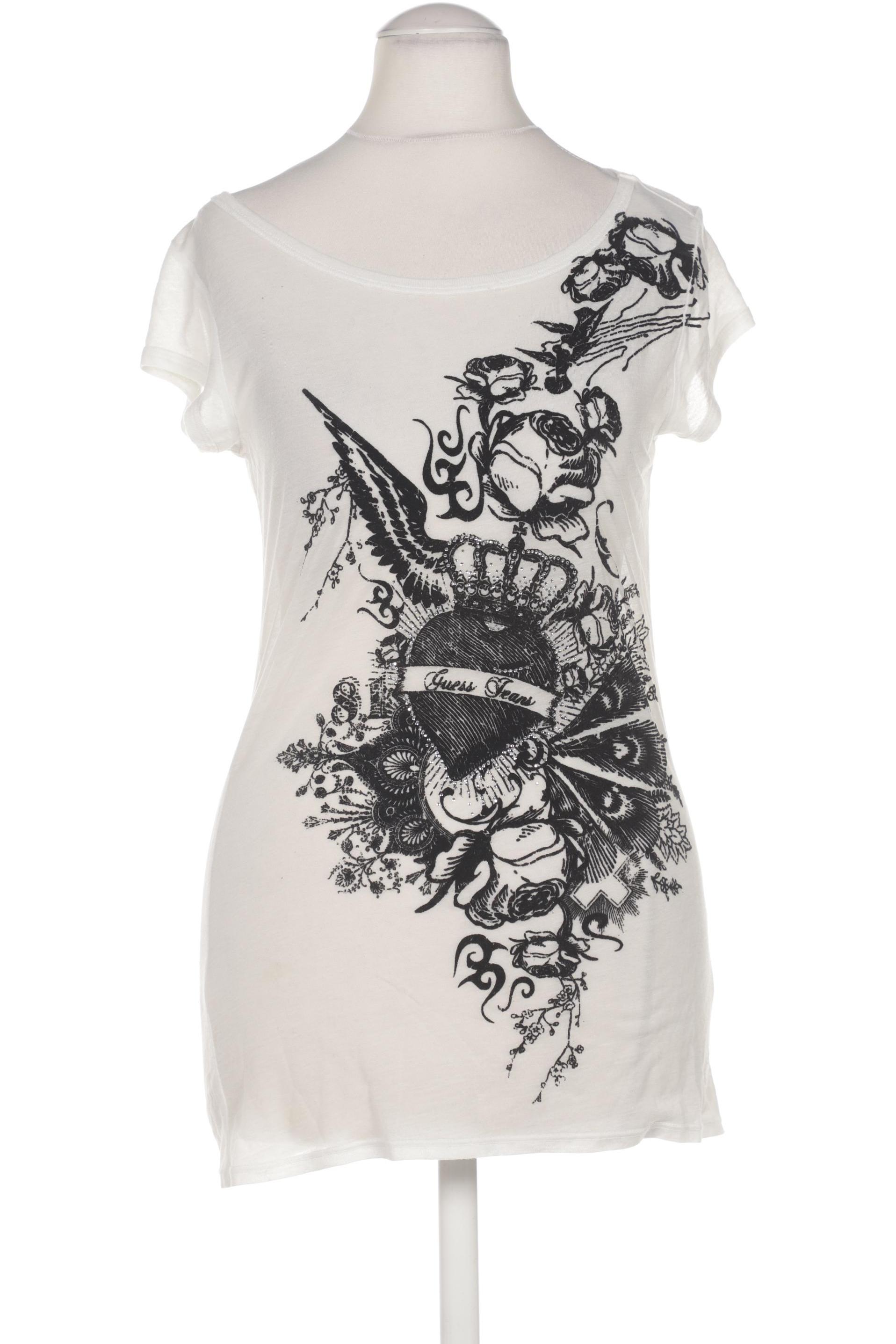 

Guess Damen T-Shirt, weiß, Gr. 36