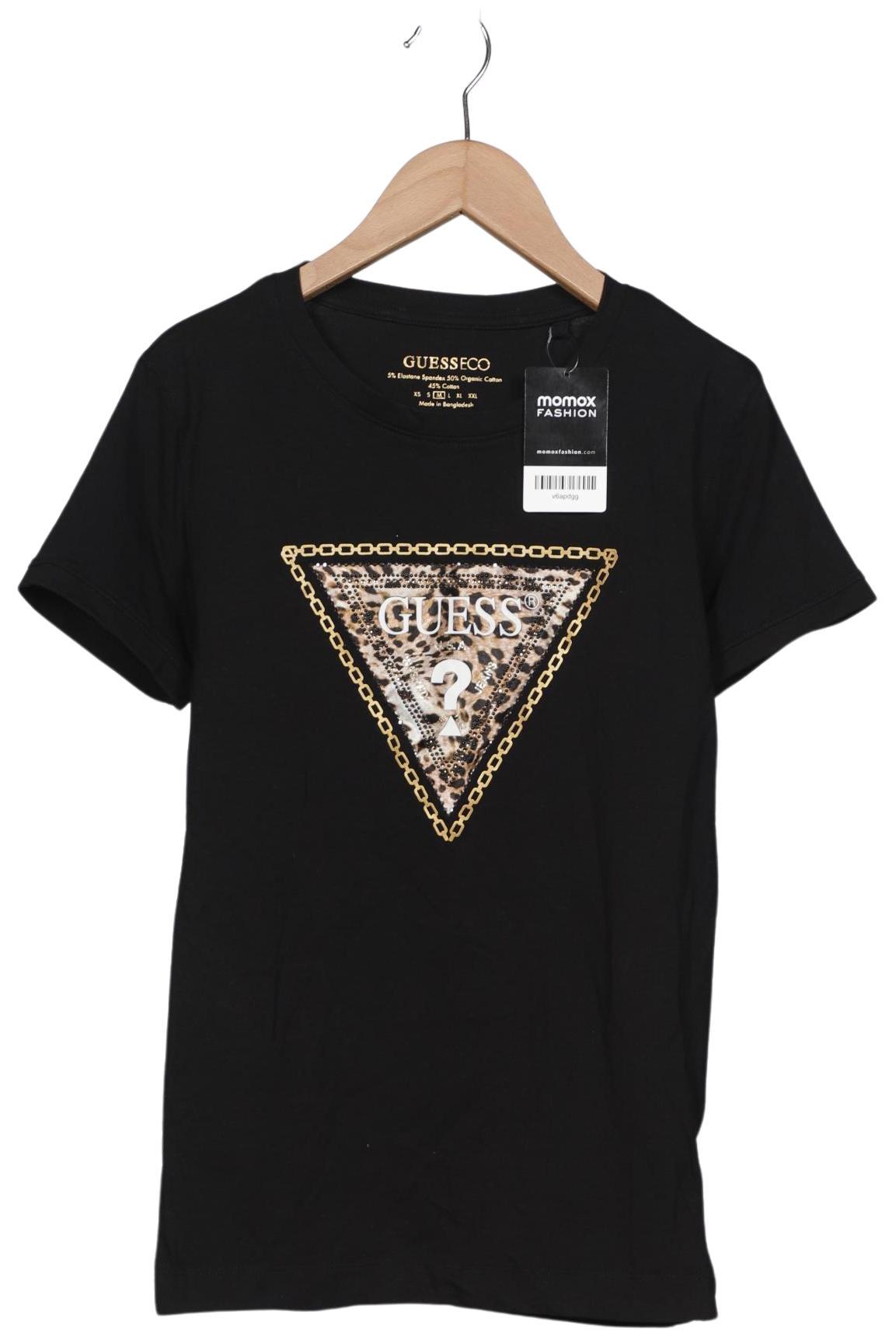 

Guess Damen T-Shirt, schwarz, Gr. 38