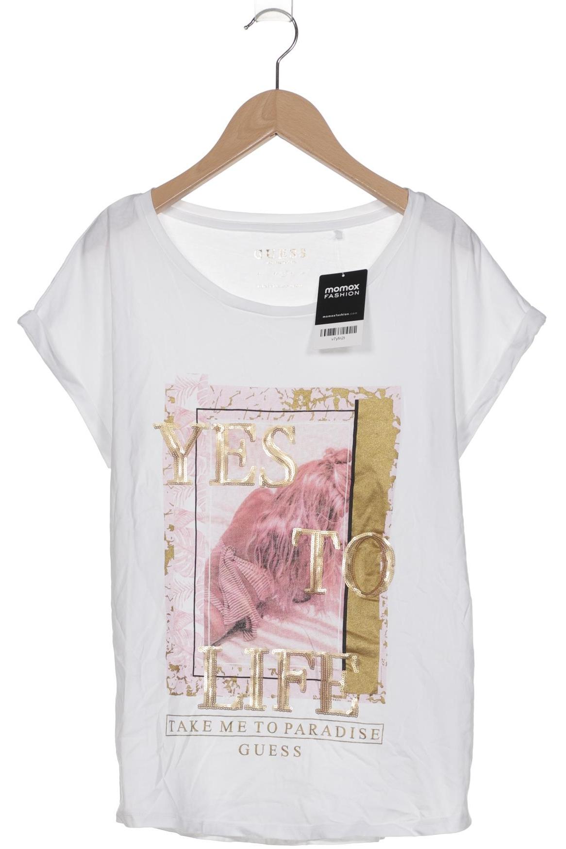 

Guess Damen T-Shirt, weiß, Gr. 42