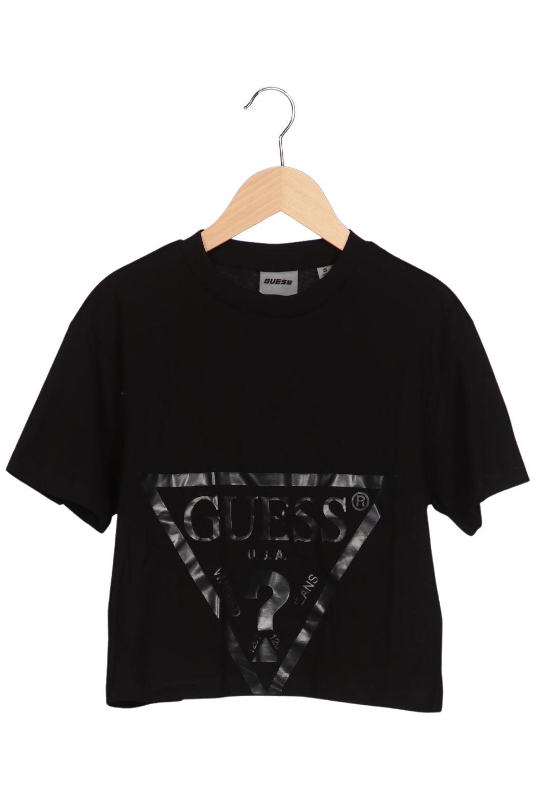 

Guess Damen T-Shirt, schwarz, Gr. 40