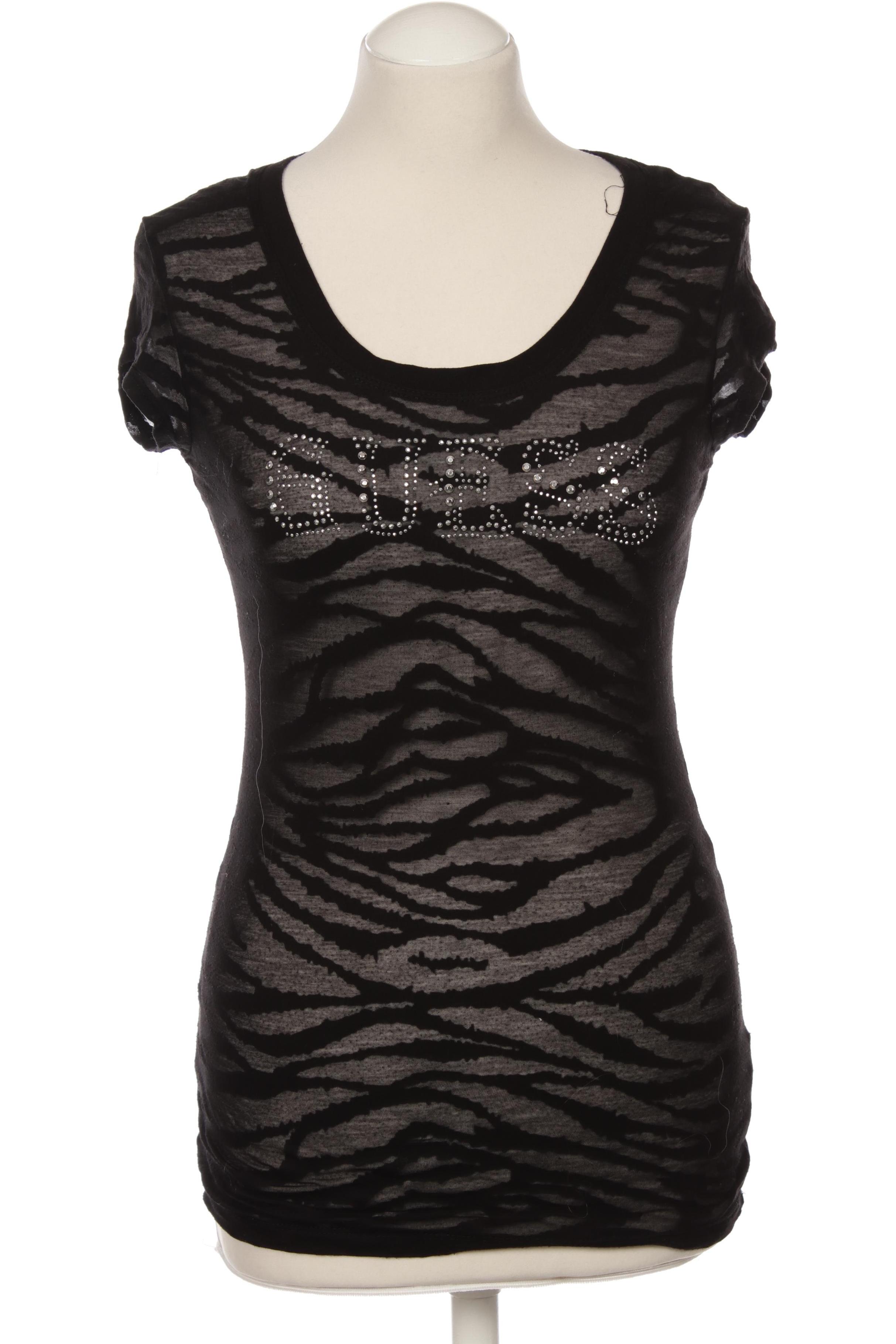 

Guess Damen T-Shirt, schwarz, Gr. 38