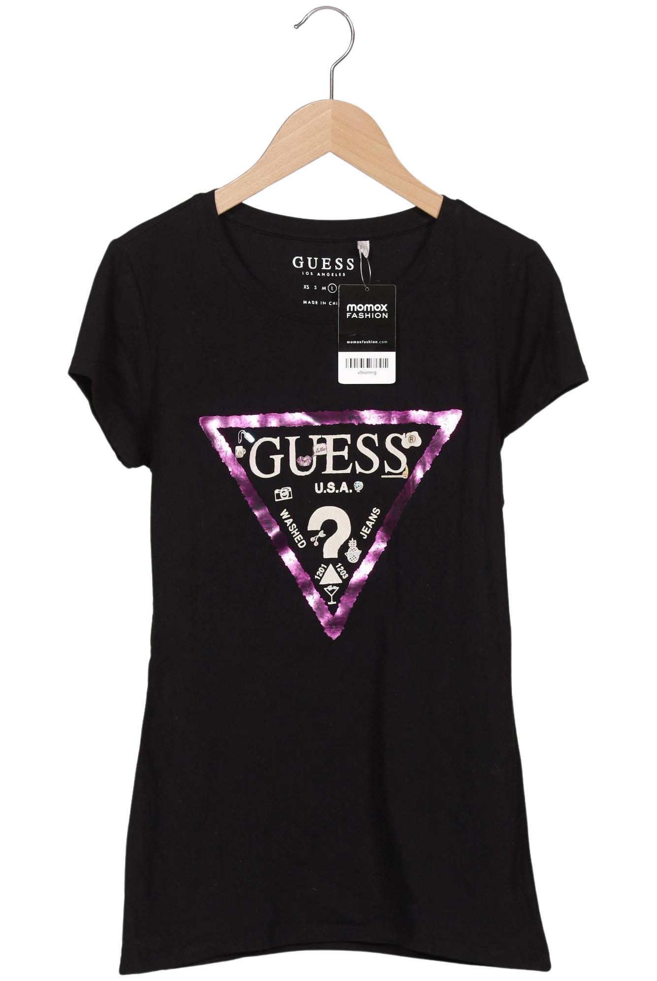 

Guess Damen T-Shirt, schwarz, Gr. 42
