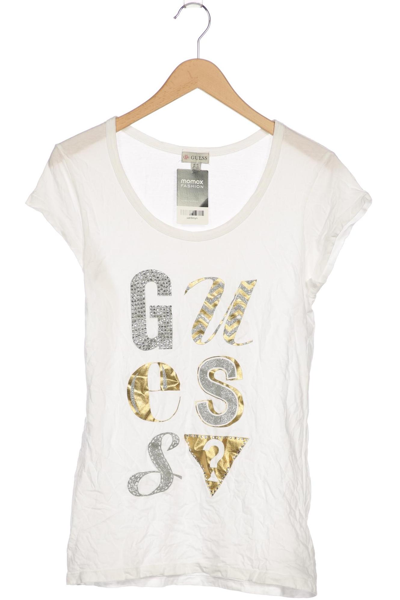 

Guess Damen T-Shirt, weiß, Gr. 46