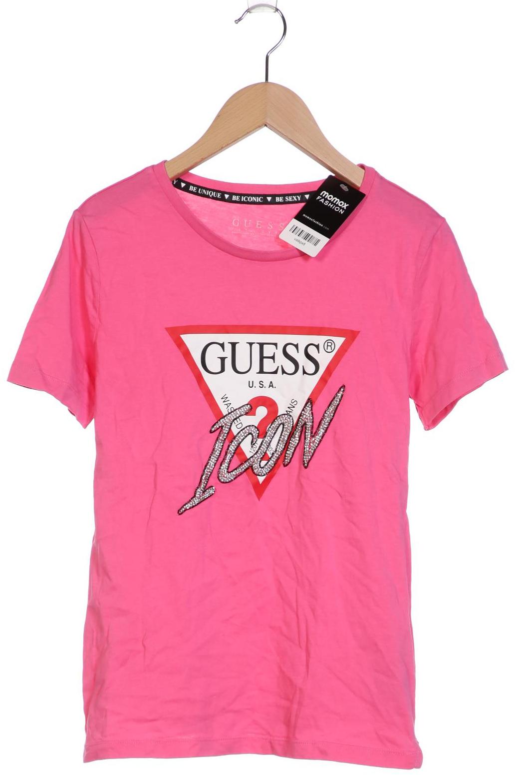 

Guess Damen T-Shirt, pink, Gr. 38