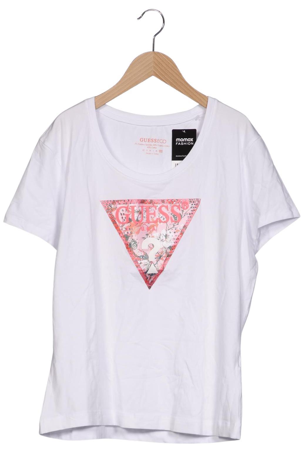 

Guess Damen T-Shirt, weiß, Gr. 46