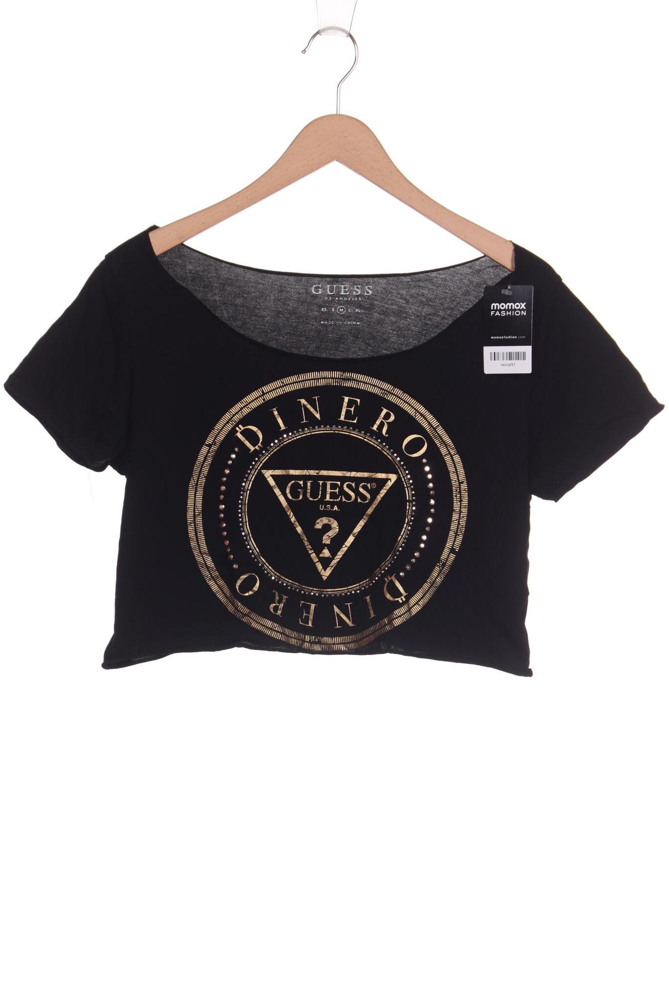 

Guess Damen T-Shirt, schwarz, Gr. 38