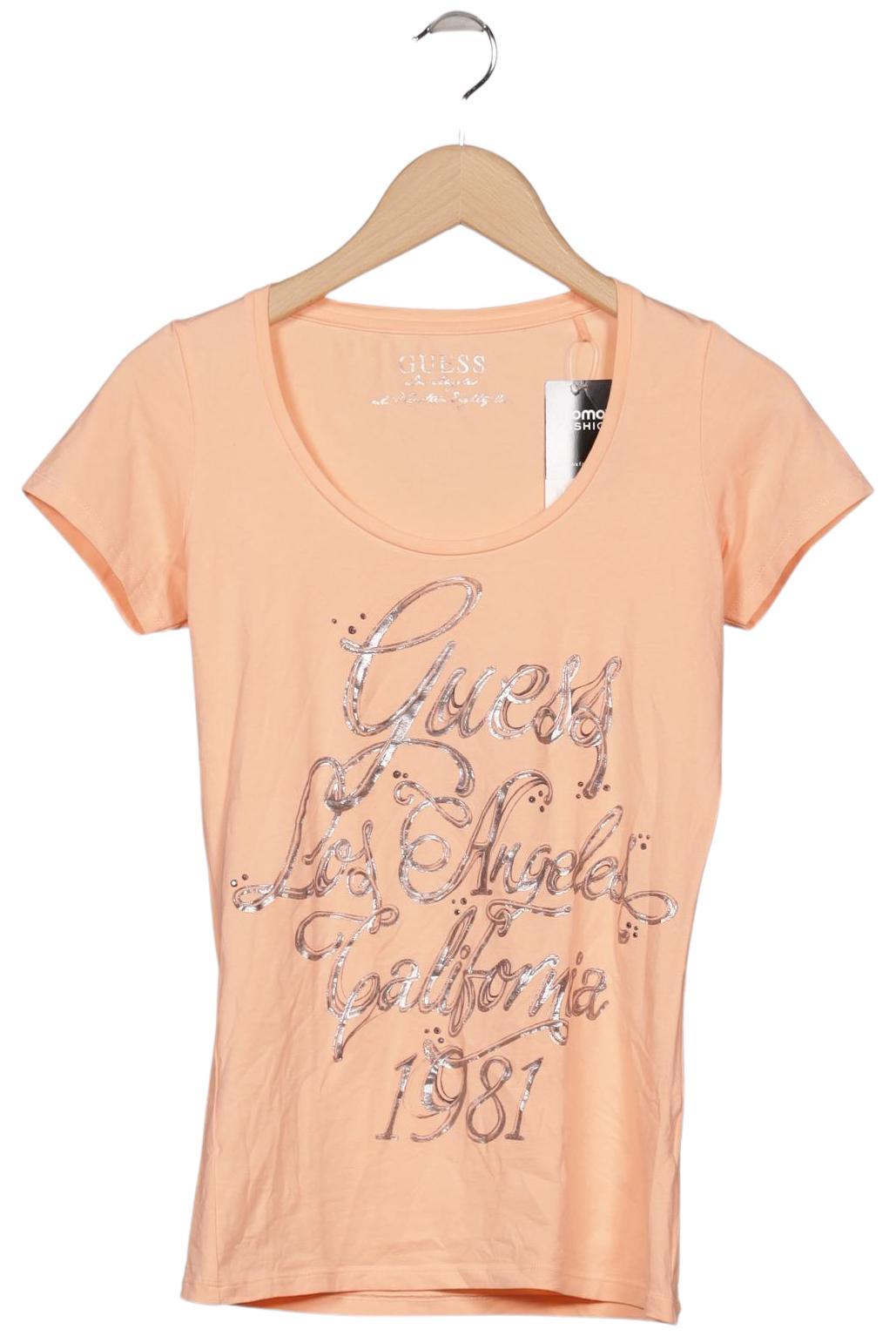 

Guess Damen T-Shirt, orange, Gr. 38