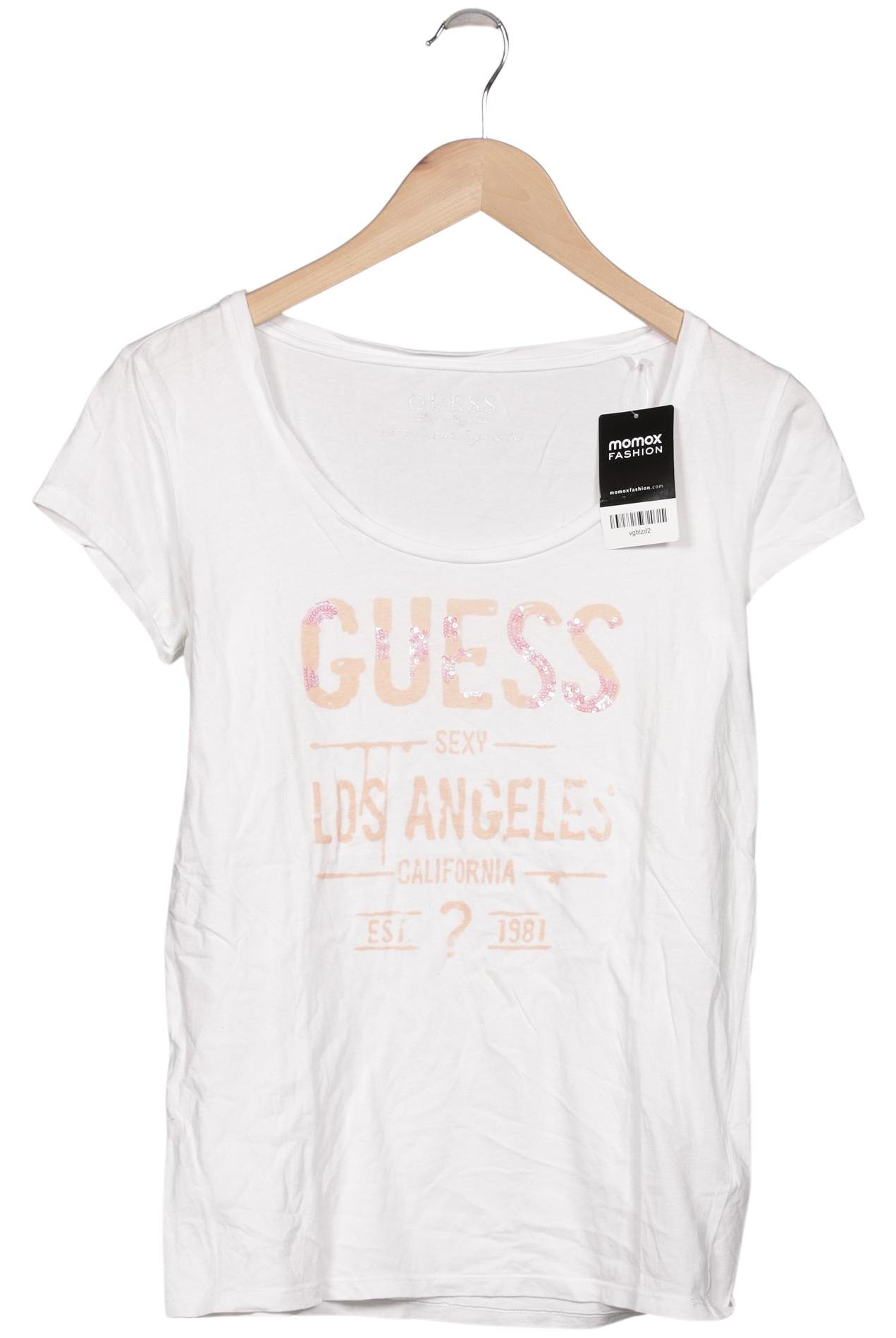 

Guess Damen T-Shirt, weiß, Gr. 34
