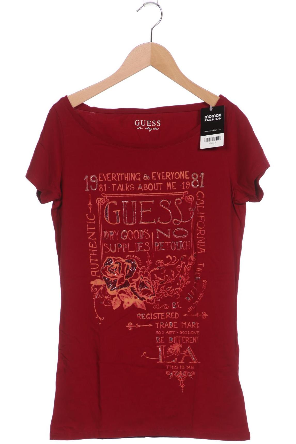 

Guess Damen T-Shirt, rot, Gr. 42