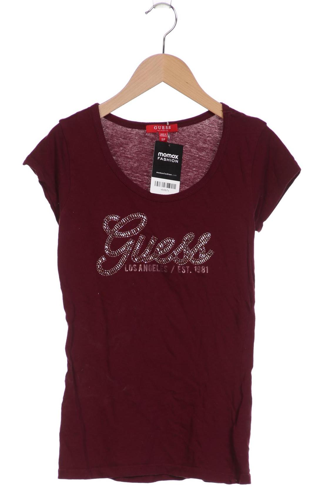 

Guess Damen T-Shirt, bordeaux, Gr. 36