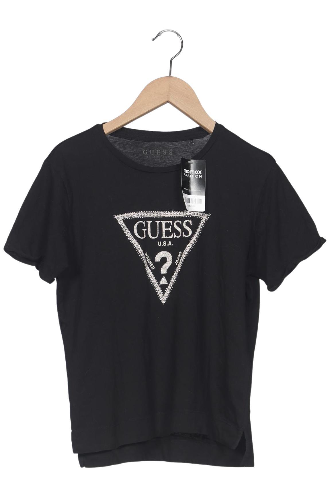 

Guess Damen T-Shirt, schwarz, Gr. 36
