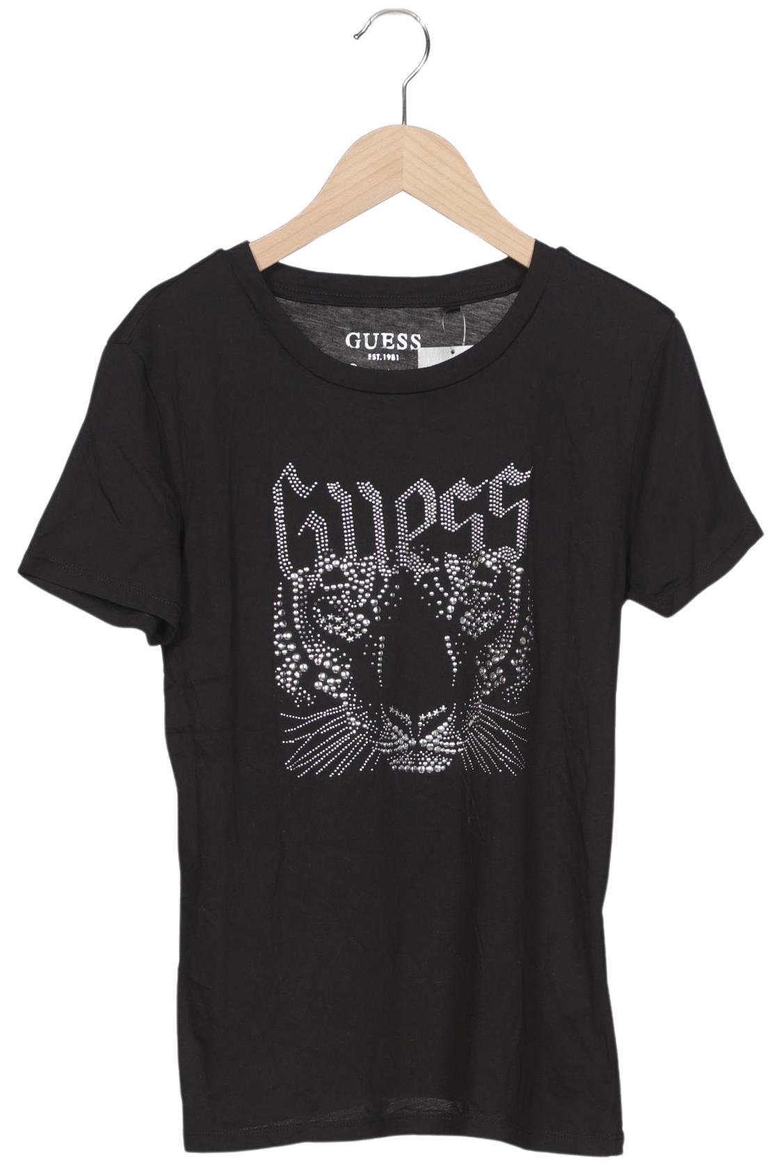 

Guess Damen T-Shirt, schwarz, Gr. 34