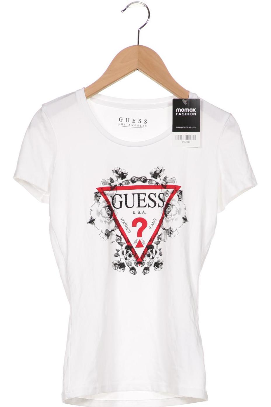 

GUESS Damen T-Shirt, weiß