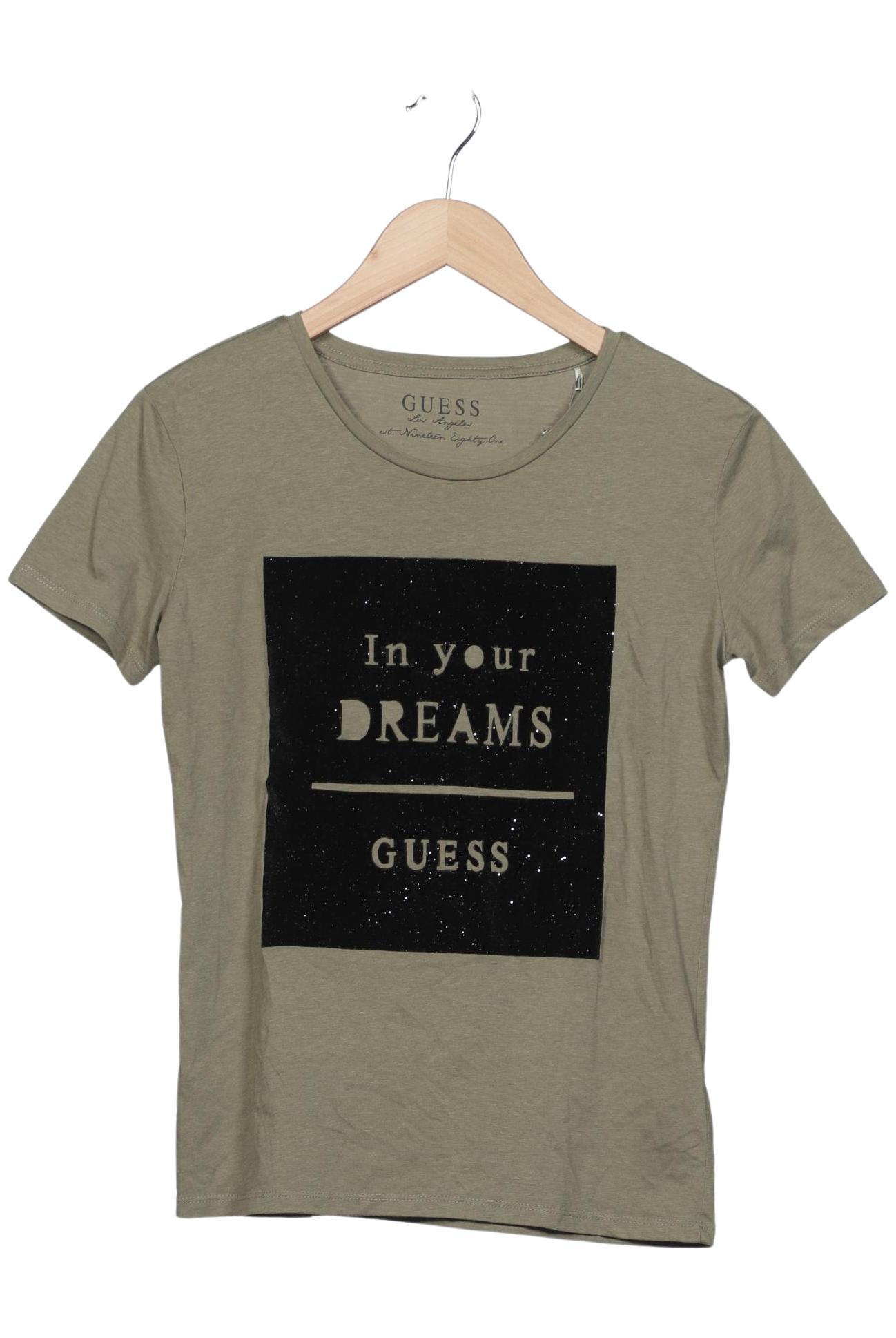 

Guess Damen T-Shirt, grün, Gr. 42