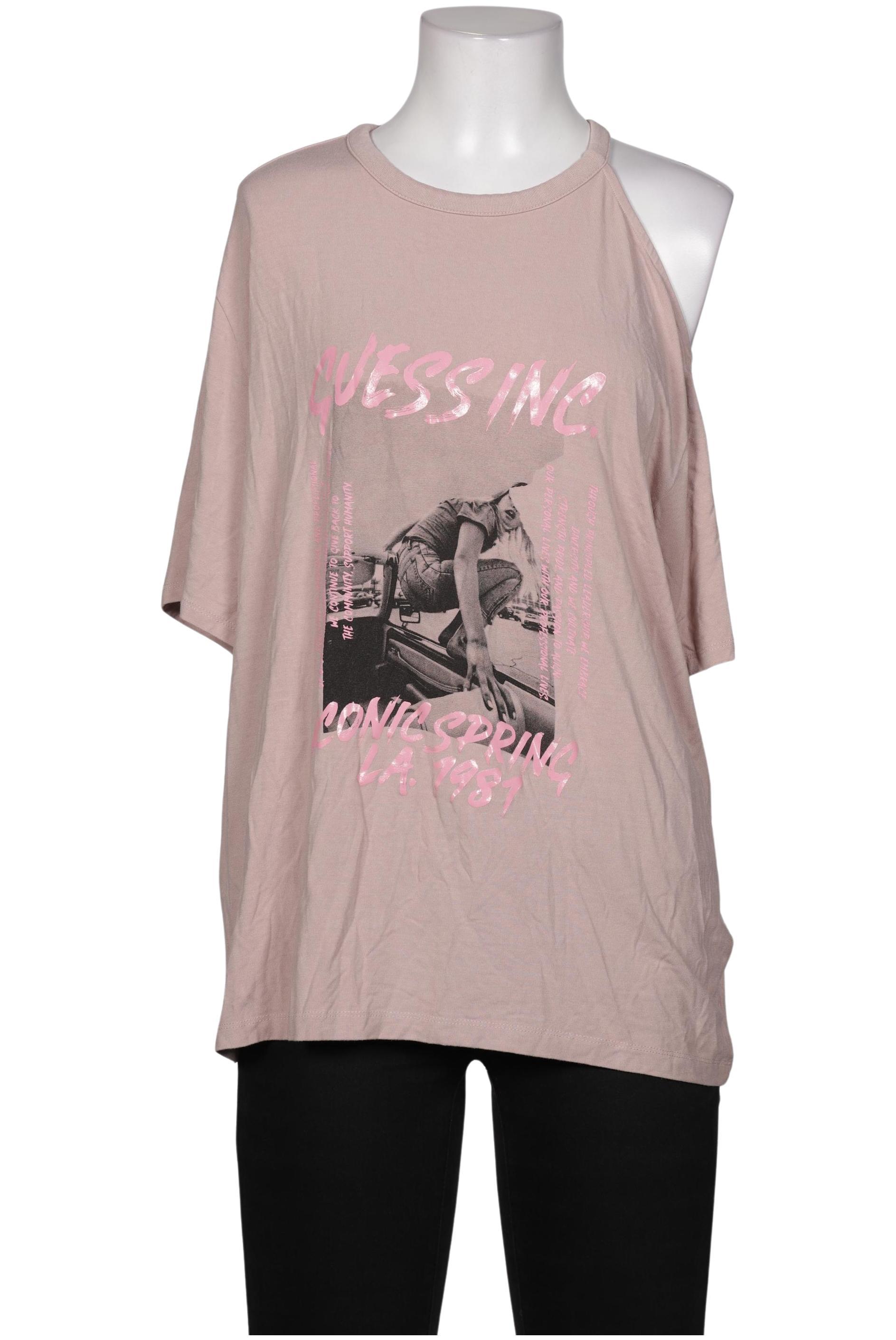 

Guess Damen T-Shirt, pink, Gr. 46