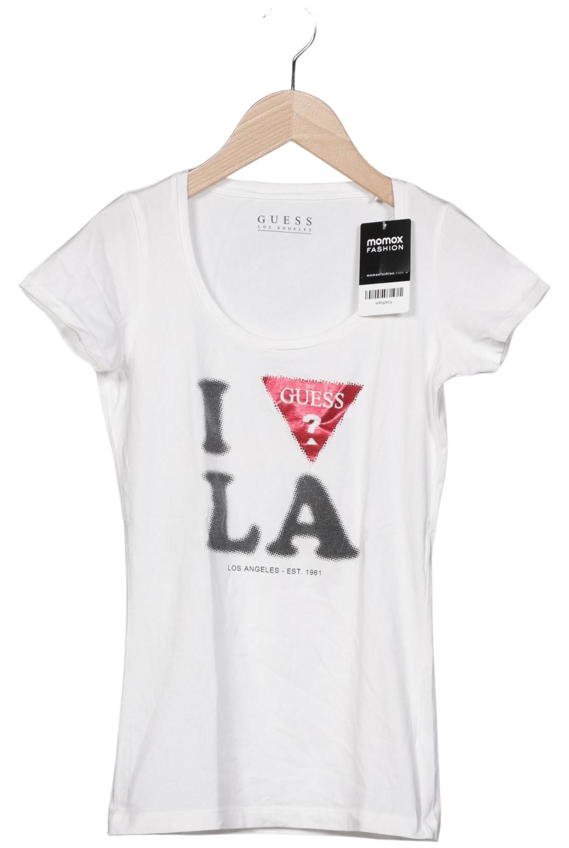 

Guess Damen T-Shirt, weiß, Gr. 34