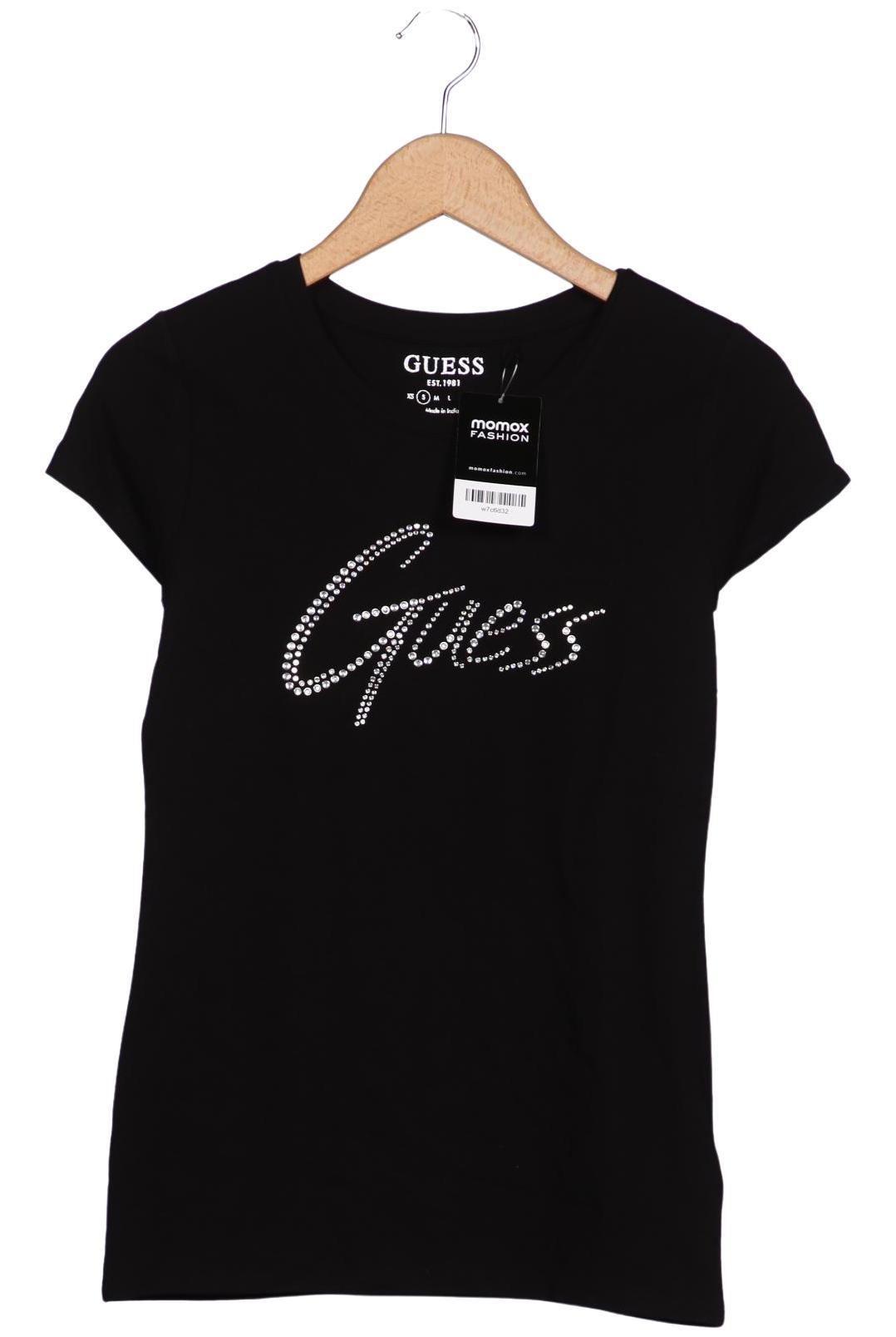 

Guess Damen T-Shirt, schwarz, Gr. 36