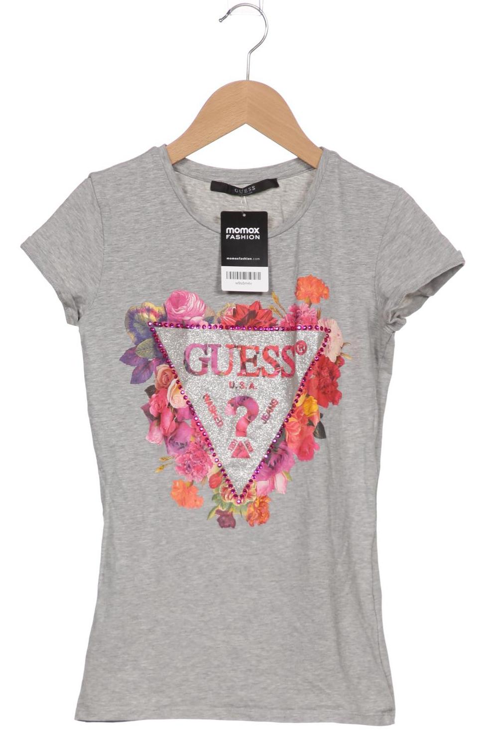 

Guess Damen T-Shirt, grau, Gr. 36