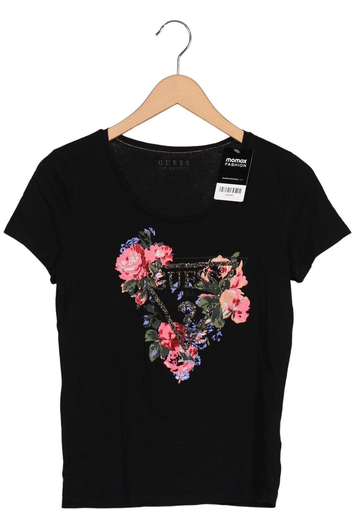 

Guess Damen T-Shirt, schwarz, Gr. 38