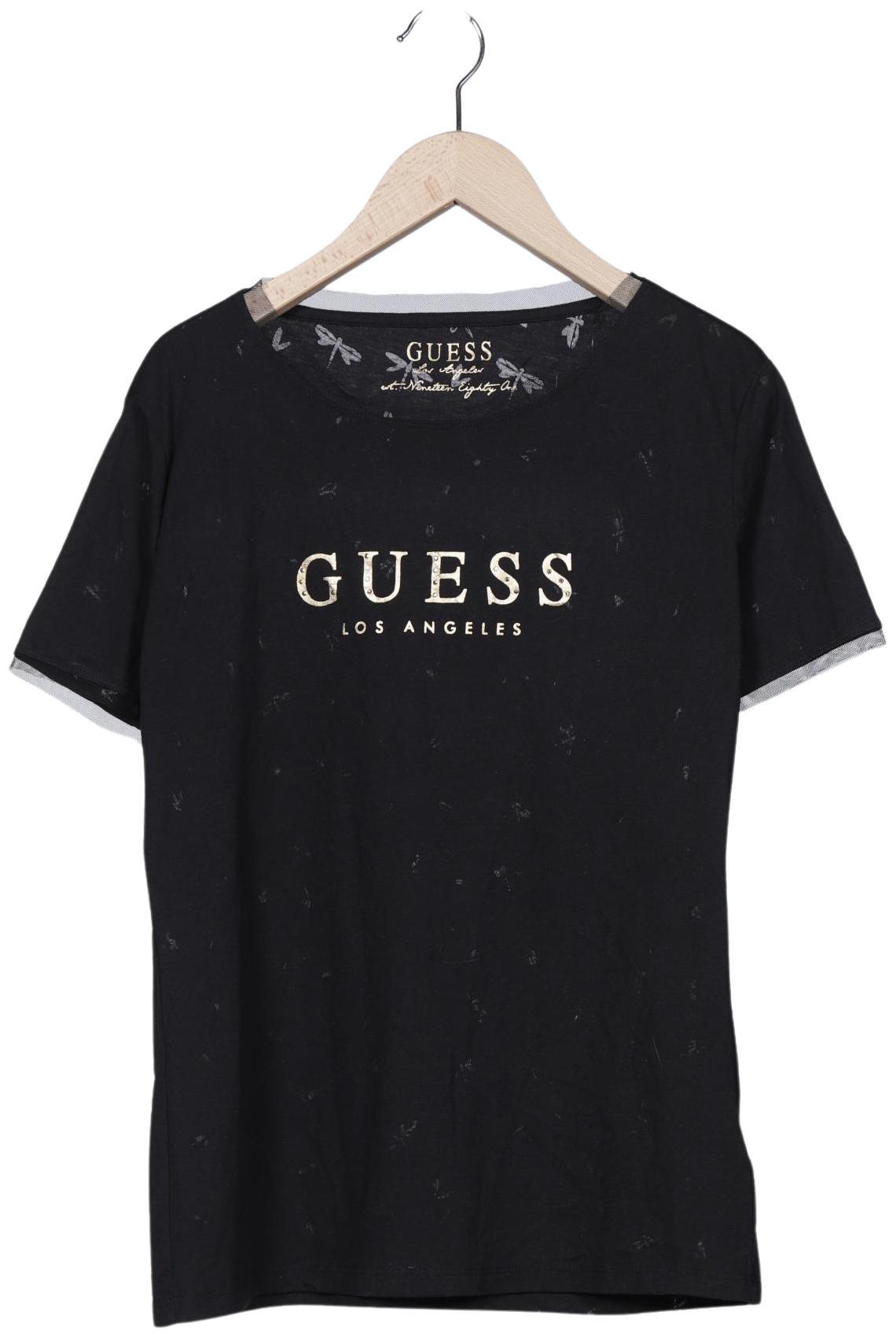 

Guess Damen T-Shirt, schwarz, Gr. 38