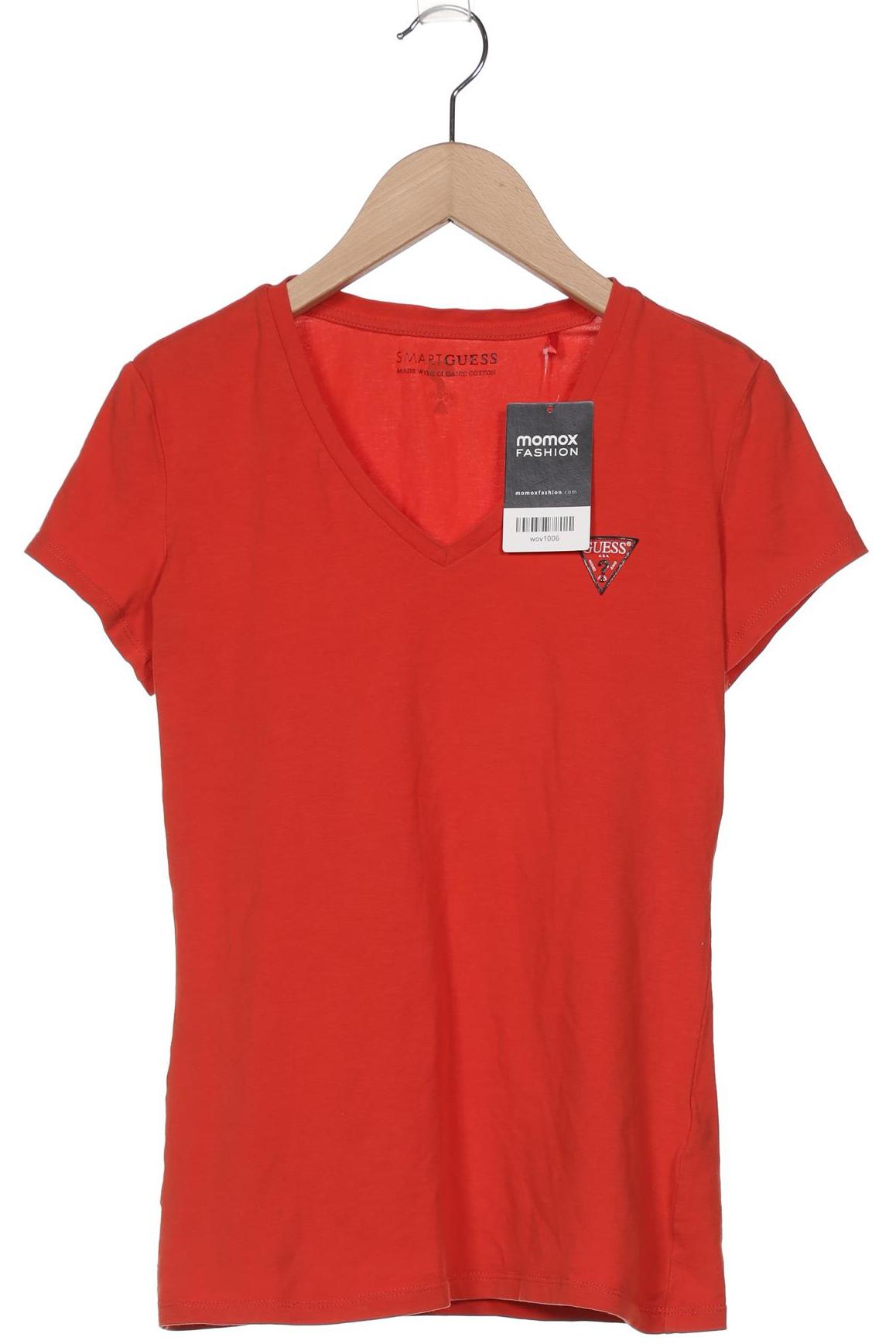 

Guess Damen T-Shirt, orange, Gr. 36