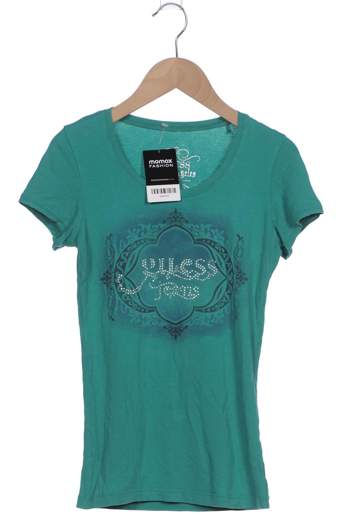 

Guess Damen T-Shirt, türkis, Gr. 36
