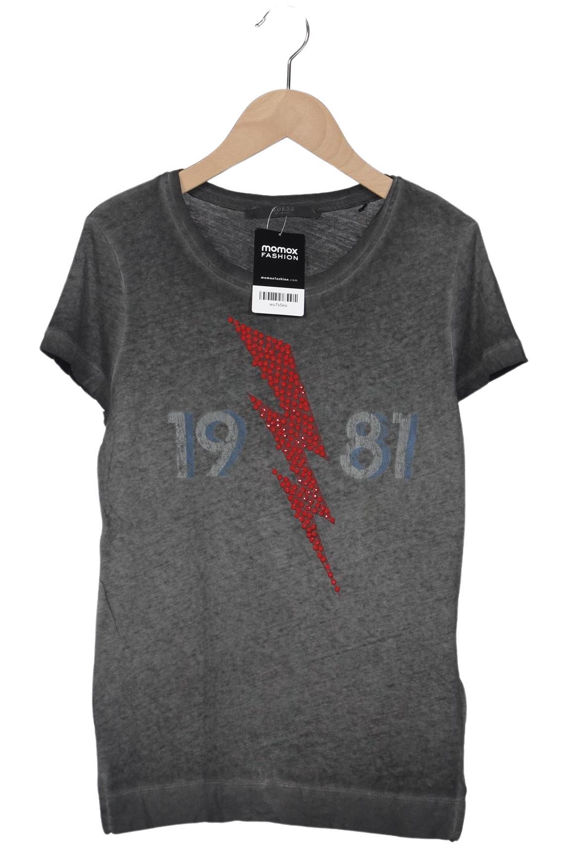 

Guess Damen T-Shirt, grau, Gr. 34