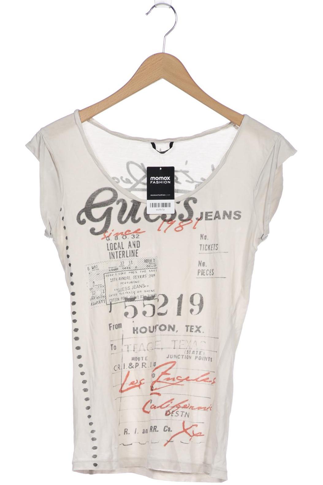 

GUESS Damen T-Shirt, cremeweiß