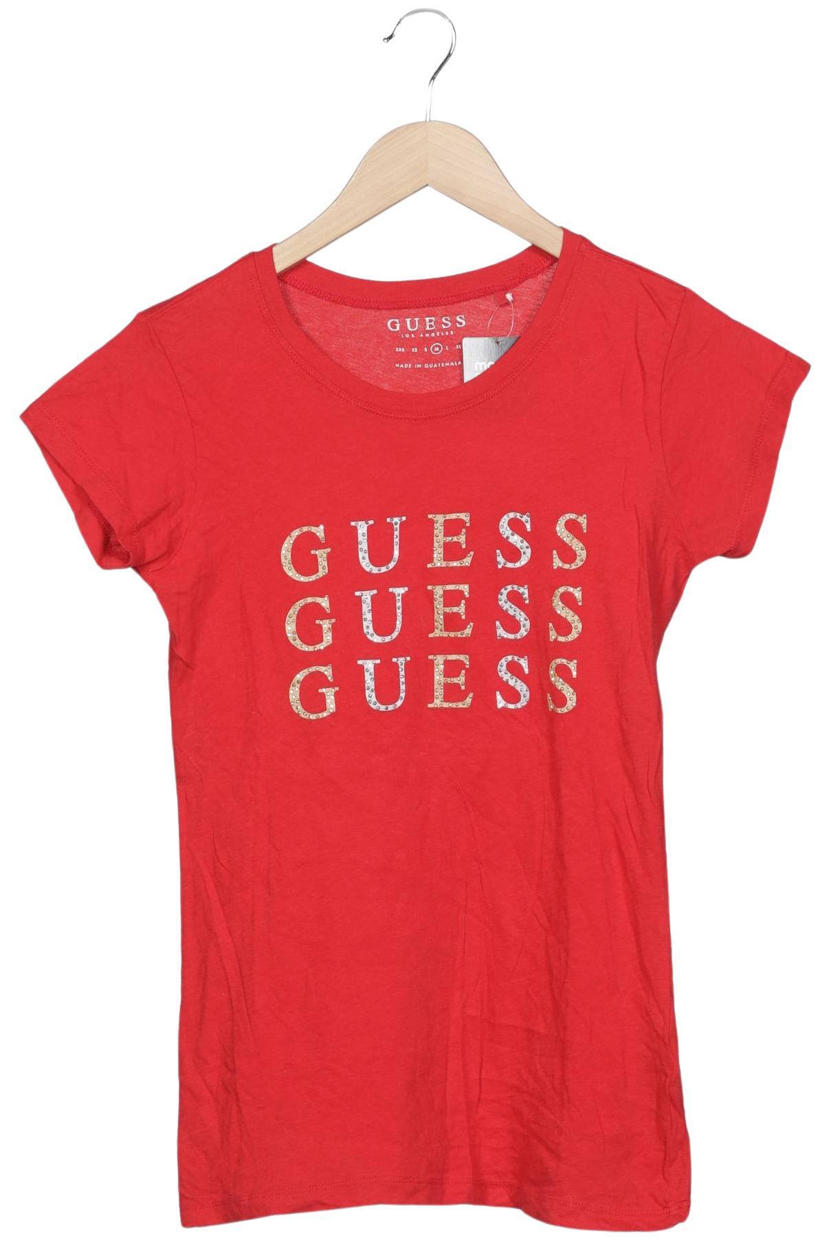

Guess Damen T-Shirt, rot, Gr. 38