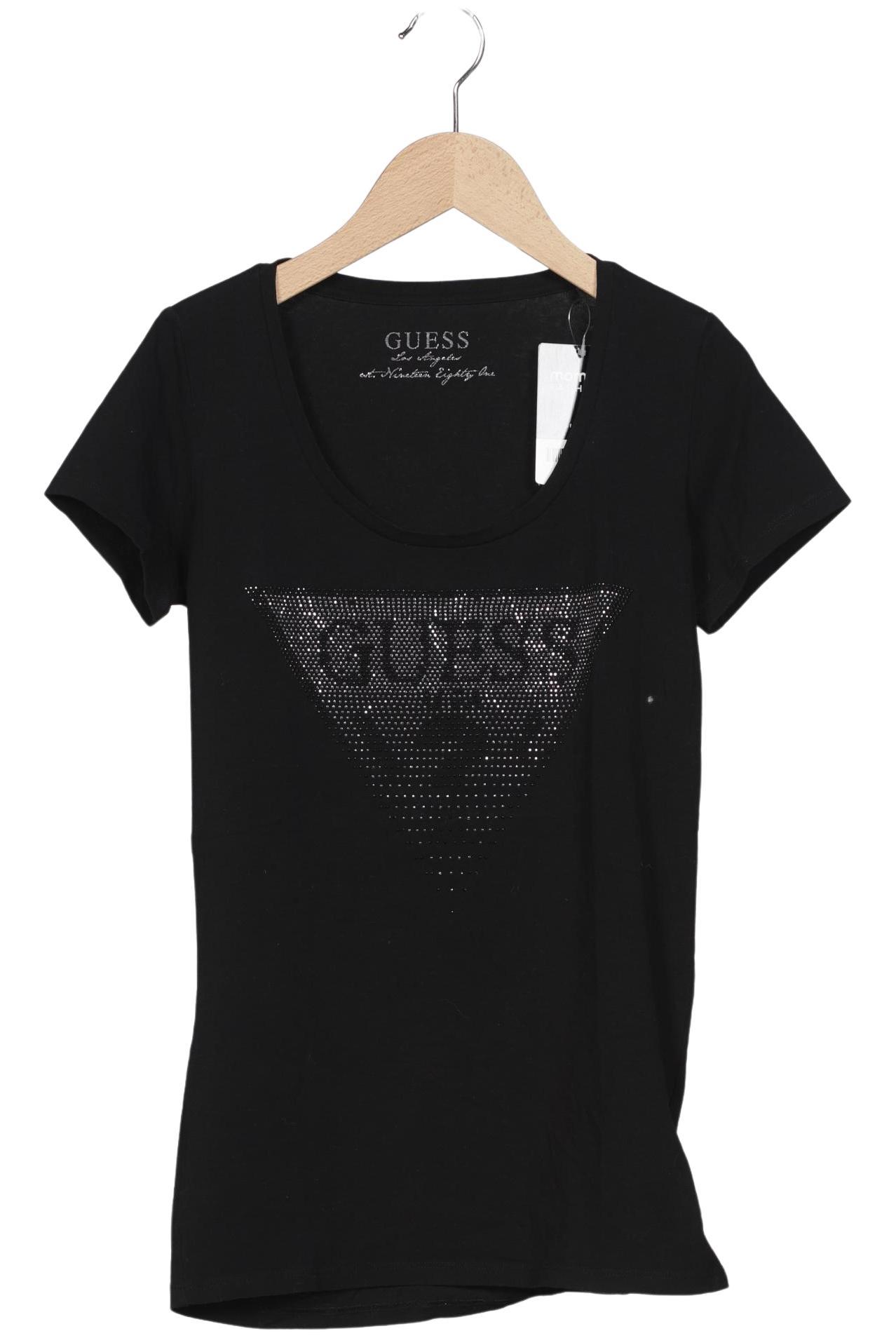 

Guess Damen T-Shirt, schwarz, Gr. 38