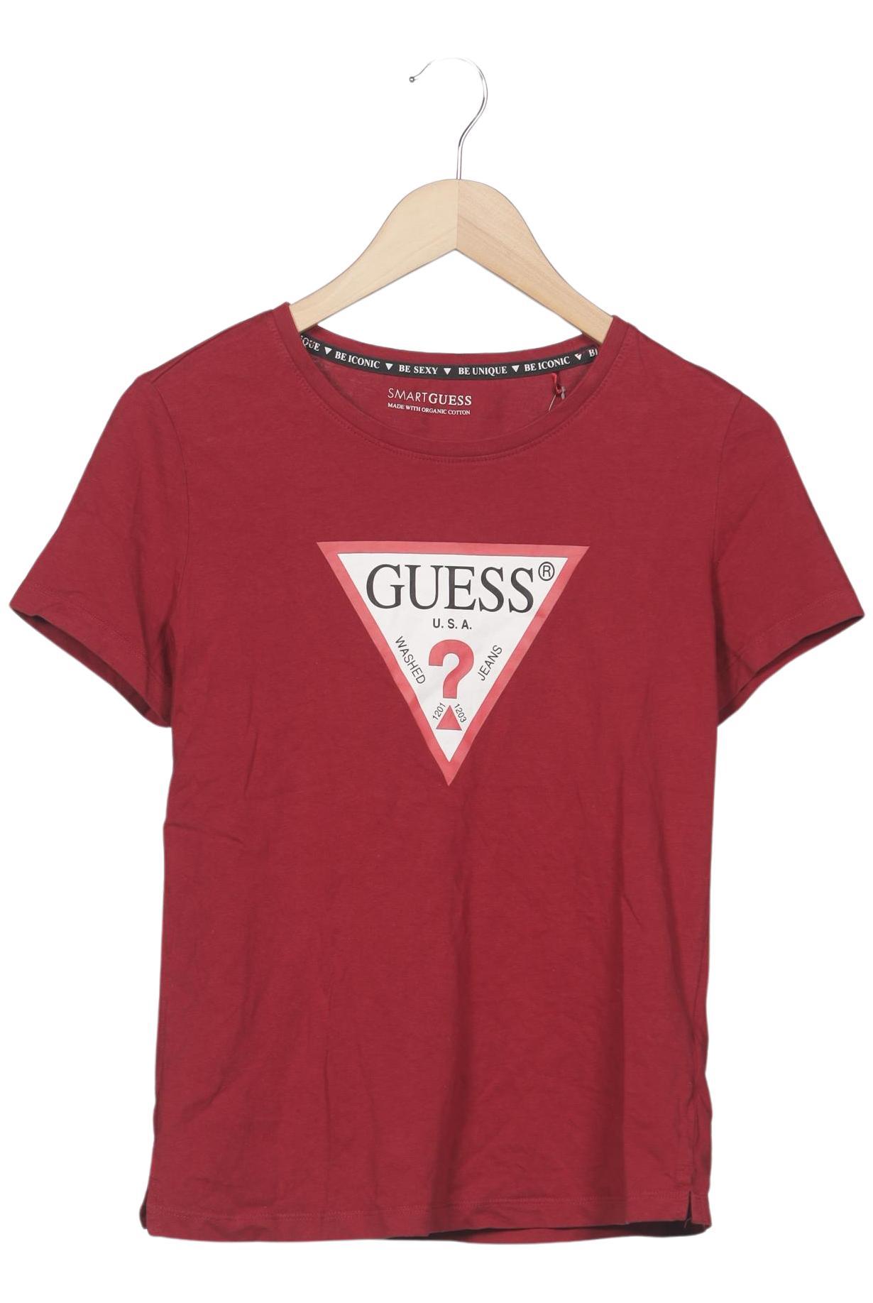 

Guess Damen T-Shirt, rot, Gr. 38