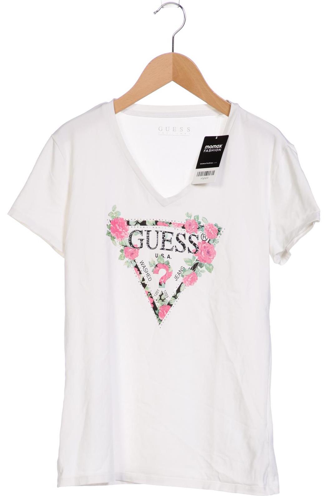 

GUESS Damen T-Shirt, weiß