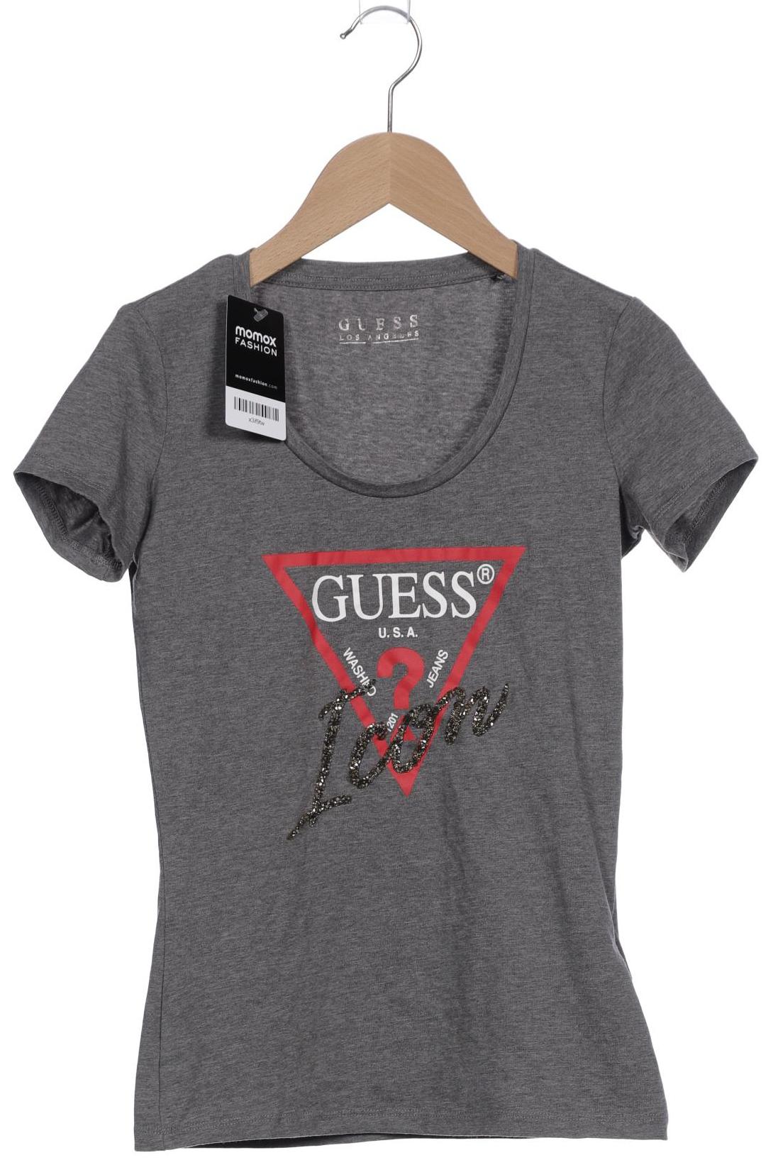 

Guess Damen T-Shirt, grau, Gr. 34