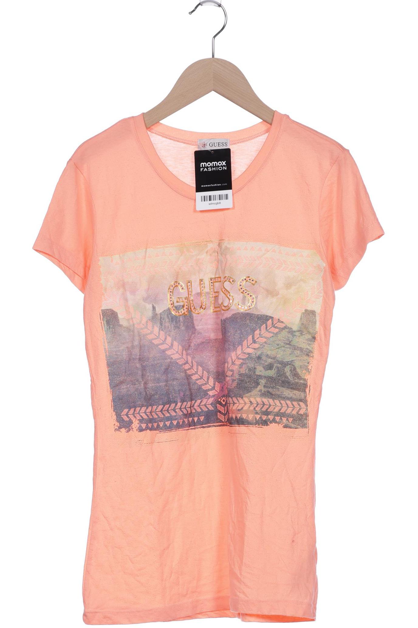 

Guess Damen T-Shirt, orange, Gr. 38