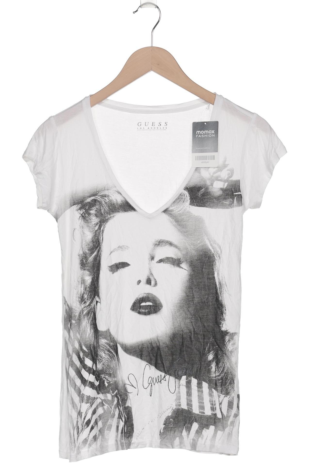 

Guess Damen T-Shirt, weiß, Gr. 34