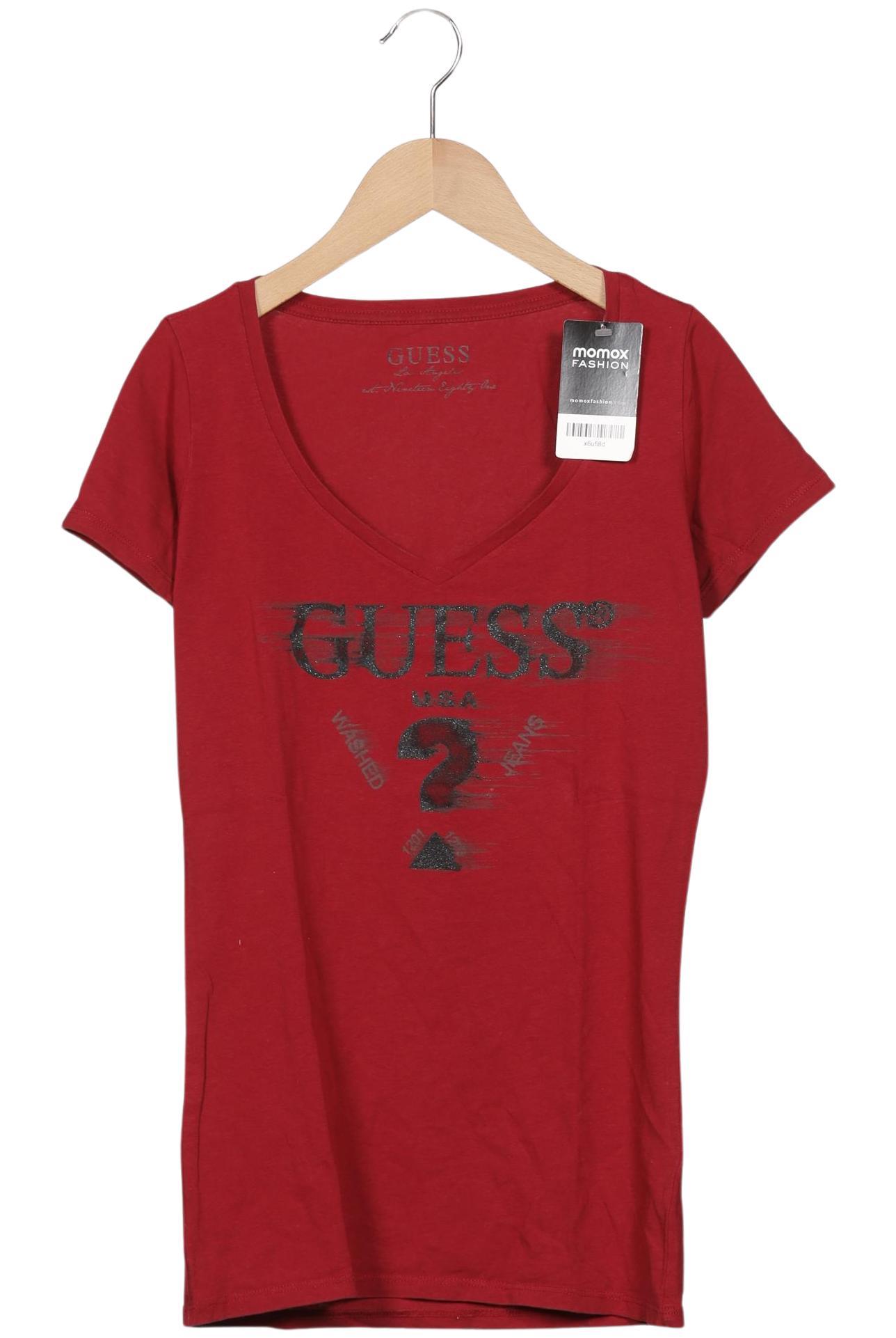 

Guess Damen T-Shirt, rot, Gr. 38