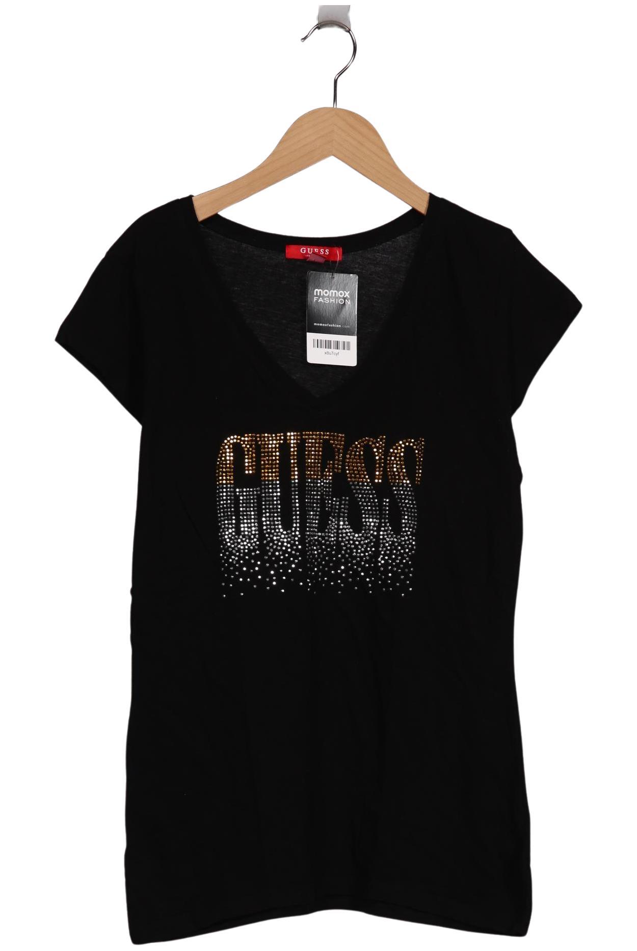 

Guess Damen T-Shirt, schwarz, Gr. 36
