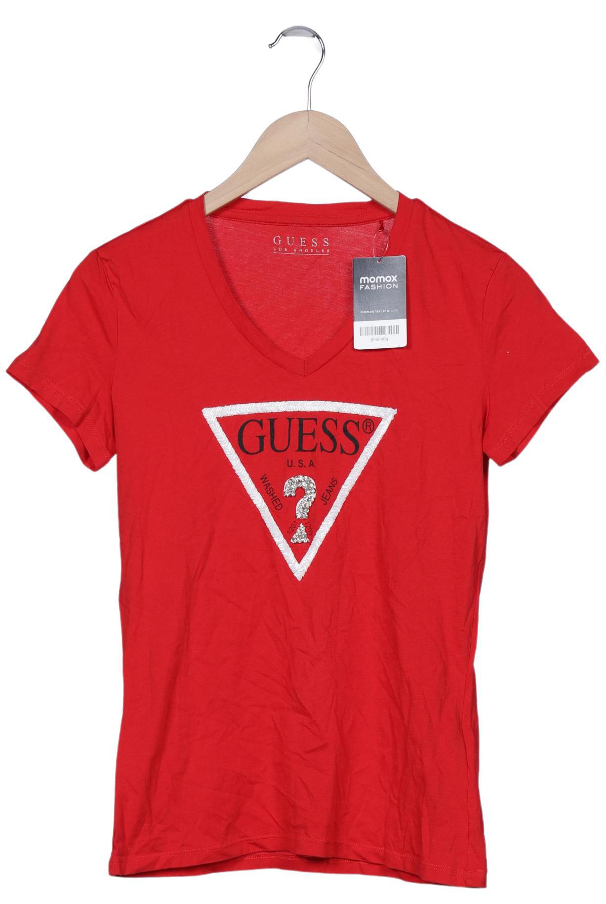 

Guess Damen T-Shirt, rot, Gr. 42