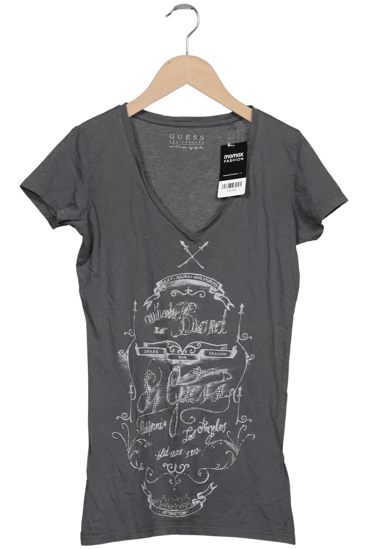 

Guess Damen T-Shirt, grau, Gr. 36