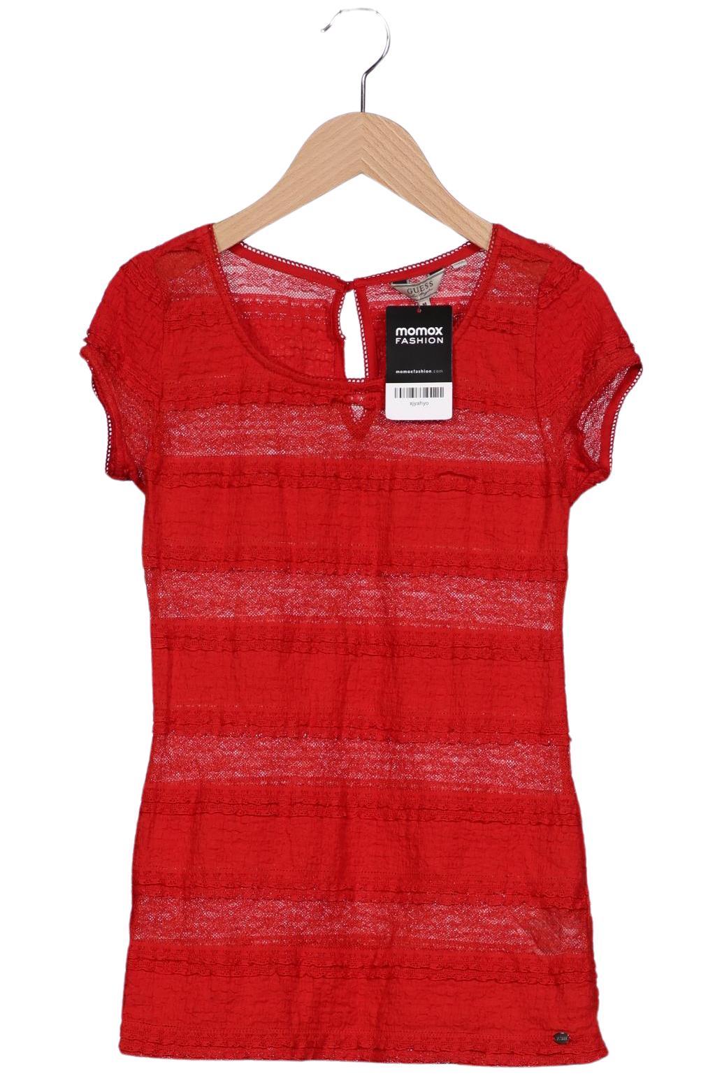 

Guess Damen T-Shirt, rot, Gr. 38