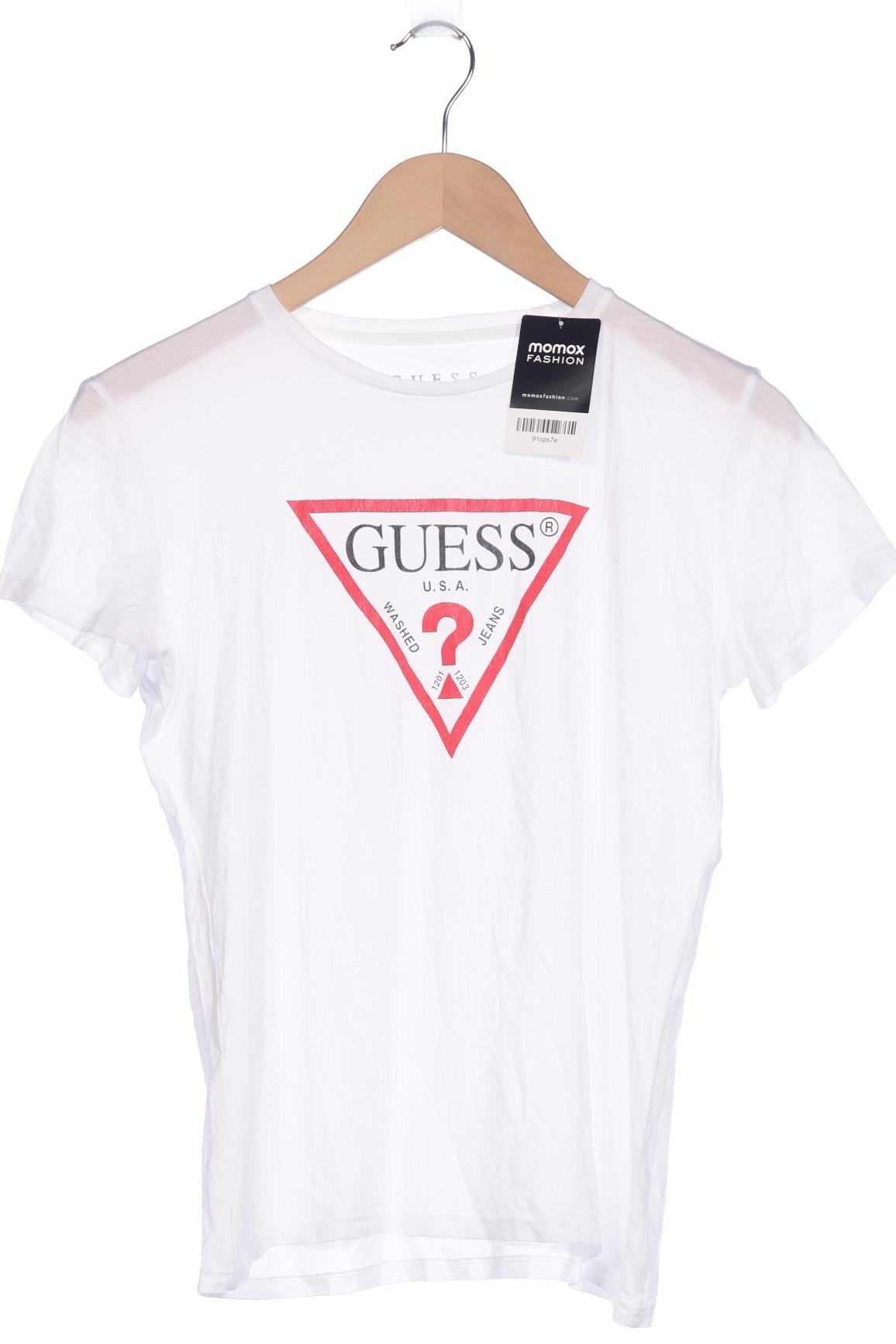 

Guess Damen T-Shirt, weiß, Gr. 36