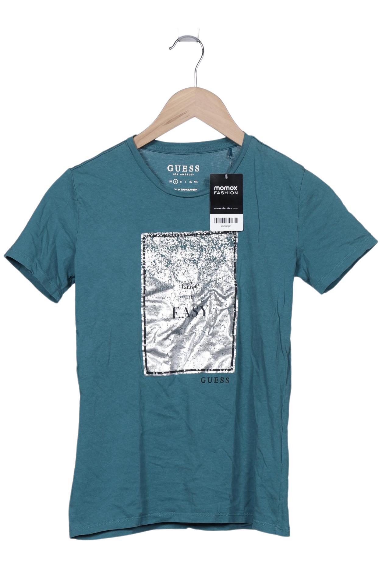 

Guess Damen T-Shirt, türkis, Gr. 36